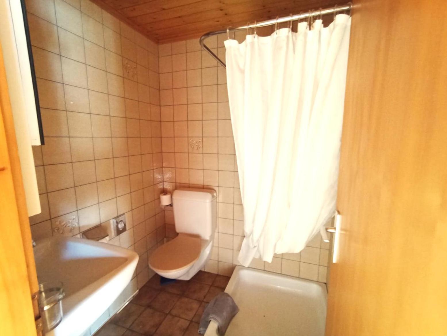 Chambre Double Doppelzimmer Camping Jaunpass Больтиген Экстерьер фото