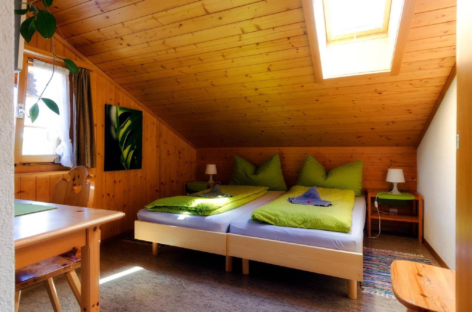 Chambre Double Doppelzimmer Camping Jaunpass Больтиген Экстерьер фото